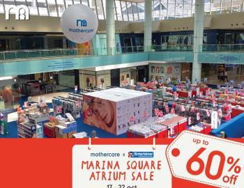 Mothercare Atrium Sale Up To 60% OFF (17 Oct 2023 - 22 Oct 2023)