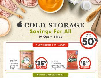 Cold Storage Homecare & Baby Promotion (19 Oct 2023 - 1 Nov 2023)