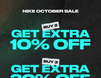 I Run Nike October Sale (valid until 5 Nov 2023)