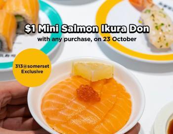Genki Sushi 313@somerset Opening Promotion (23 Oct 2023)