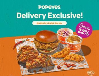 Popeyes Delivery Exclusive Smoky Sriracha Buddy Meal at $23.90