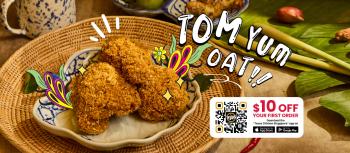 Texas Chicken Tom Yum Oat Chicken