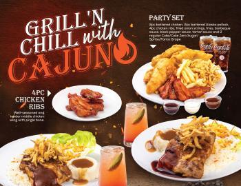 Long John Silver's Grill 'N Chill with Cajun