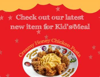PastaMania Kid's Meal Creamy Honey Chicken Pasta