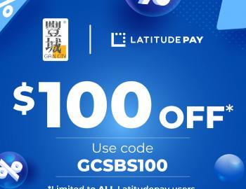 Gain City $100 OFF Latitudepay Promotion (23 Oct 2023 - 5 Nov 2023)