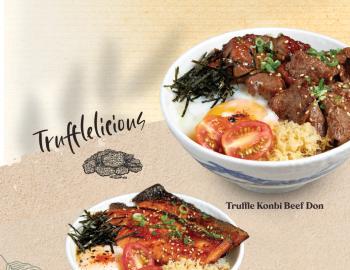 Sushi Tei Trufflelicious Rice Bowls from $9.90 Promotion