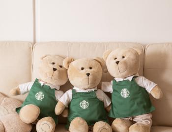 Starbucks Limited Edition Huggable-sized Bearista Bear at $39.90 Promotion (08 Nov 2023 onwards)