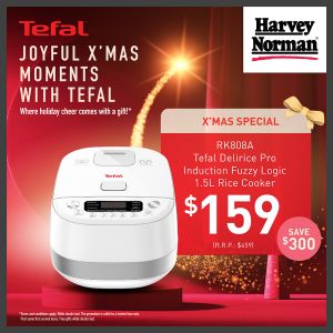 Harvey Norman Tefal Christmas Promotion