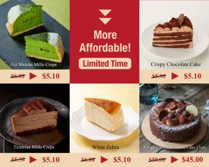 Chateraise Popular Cakes Limited Time Promotion