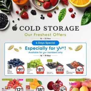 Cold Storage Fresh Items Promotion from 16 Nov 2023 until 19 Nov 2023