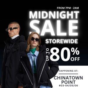 Winter Time Chinatown Point Midnight Sale: Up To 80% OFF Storewide from 17 Nov 2023 until 18 Nov 2023