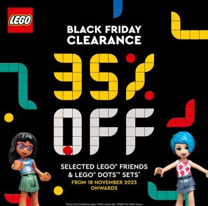 OG LEGO Black Friday Sale 35% OFF Selected Sets from 18 Nov 2023 onwards