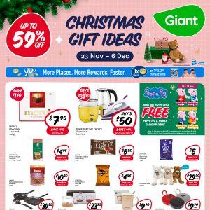 Giant Christmas Gift Ideas Promotion from 23 Nov 2023 until 6 Dec 2023