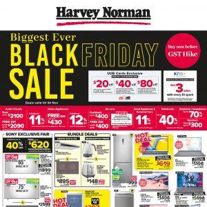 Harvey Norman Press Advertisement Promotion until 30 Nov 2023