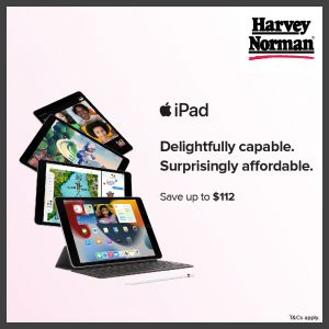 Harvey Norman iPad Promotion