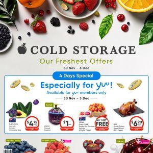 Cold Storage Fresh Items Promotion from 30 Nov 2023 until 06 Dec 2023