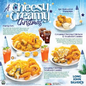 Long John Silver's Cheesy Creamy Christmas