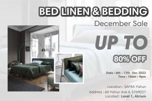 Intero Bed Linen & Bedding December Sale Up To 80% OFF (6 Dec 2023 - 12 Dec 2023)