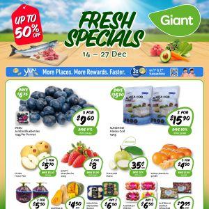Giant Fresh Items Promotion (14 Dec 2023 - 27 Dec 2023)