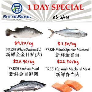 Sheng Siong Seafood Promotion (3 Jan 2024)