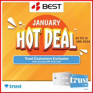 BEST Denki Trust Card Promotion (1 Jan 2024 - 31 Jan 2024)