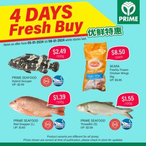 Prime Supermarket Fresh Buy Promotion (5 Jan 2024 - 8 Jan 2024)