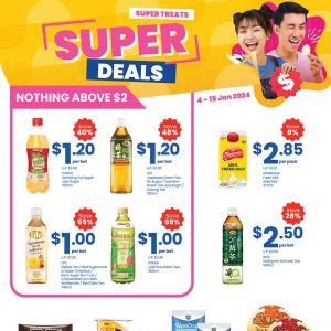 Cheers & FairPrice Xpress Super Treats Promotion from 4 Jan 2024 until 15 Jan 2024