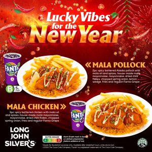 Long John Silver's Lucky Vibes For The New Year