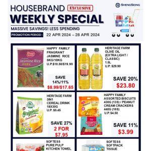 Sheng Siong Housebrand Weekly Promotion (22 Apr 2024 - 28 Apr 2024)