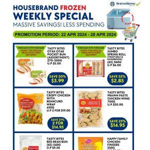 Sheng Siong Housebrand Frozen Weekly Promotion (22 Apr 2024 - 28 Apr 2024)