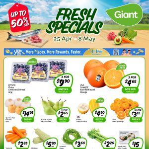 Giant Fresh Items Promotion (25 Apr 2024 - 8 May 2024)