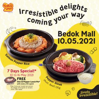 Pepper Lunch Bedok Mall Promotion (10 May 2021 - 16 May 2021)
