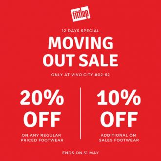 FitFlop Vivo City Moving Out Sale (valid until 31 May 2021)