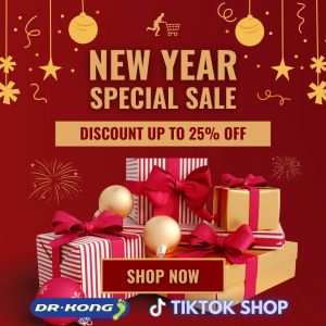 Dr.Kong TikTok Shop New Year Sale 2025: Save Up to 25% Now!