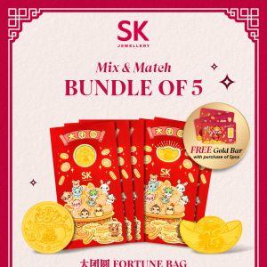 SK Jewellery CNY Promotion: Zodiac Gold Bar Ang Pow Bundle
