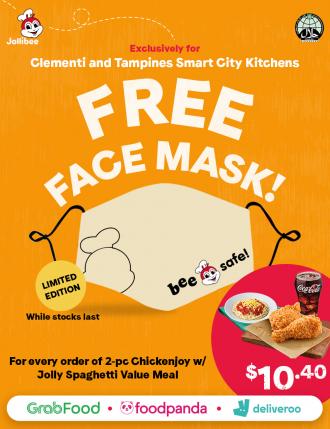 Jollibee FREE Face Mask Promotion