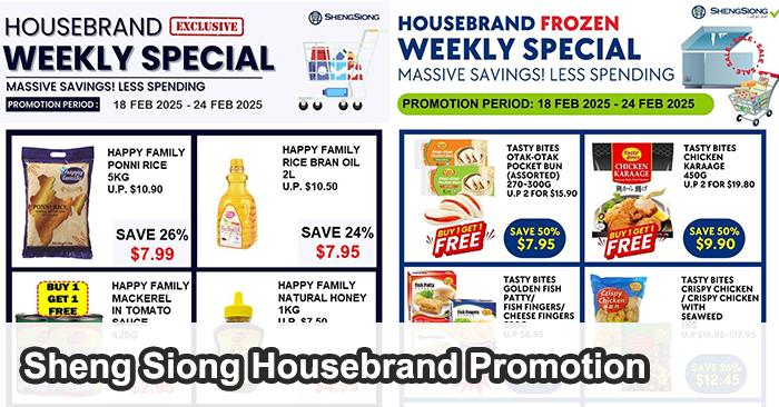 Sheng Siong Housebrand Weekly Promotion – Massive Savings (18-24 Feb 2025)!