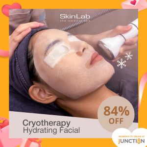 SkinLab Junction 8 Cryotherapy Facial Promotion – 84% OFF (U.P. $299)!