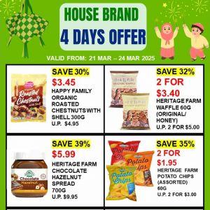 Sheng Siong Promotion - Housebrand 4 Days Offer (21-24 Mar 2025)