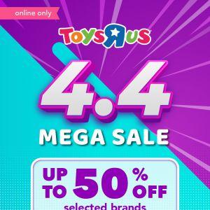 Toys R Us 4.4 Mega Sale 2025 – Save Up to 50% on LEGO, Disney, Duncan & More