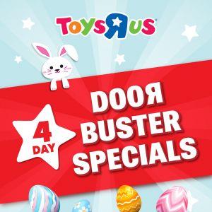 Toys R Us Easter Doorbuster Sale (17 - 20 Apr 2025)