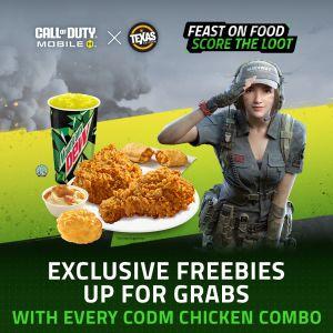 Texas Chicken Call Of Duty Mobile Chicken Combo Promotion (23 Apr - 28 May 2025)