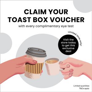OWNDAYS FREE $5 Toast Box Voucher Promotion