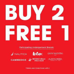 BHG Buy 2 Get 1 FREE Sale