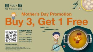 Guo Fu Steamboat Mother's Day Promotion: Buy 3 Get 1 Free Hotpot Buffet (6-16 May 2025)
