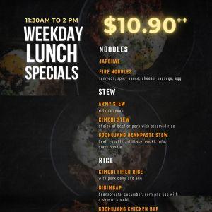 8 Korean BBQ Weekday Lunch Promotion