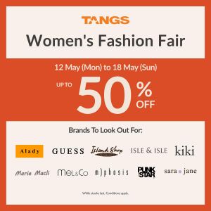 TANGS Women’s Fashion Fair at VivoCity (12-18 May 2025)