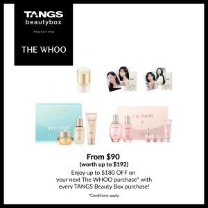 TANGS Beauty Box Promotion