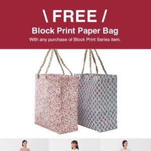 MUJI Singapore: Get a FREE Block Print Paper Bag with Purchase!