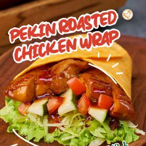 MOS Burger Pekin Chicken Wrap – Try the New Flavour Explosion in Singapore